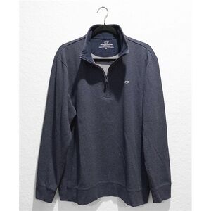 SOLD NWOT Vineyard Vines Performance Saltwater 1/4 Zip Pullover Men XL Blue